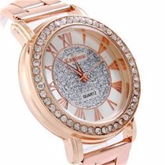 Đồng Hồ thời trang Kanima Diamond Ladies Golden cực sang cho bạn nữ