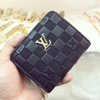 Ví da cầm tay mini Louis Vuitton