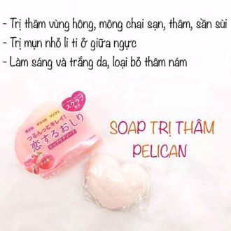 Hình ảnh củaXà Bông Trị Thâm Mông và Mụn - Làm Sáng Trắng Da PELICAN