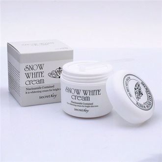 Kem Dưỡng Trắng Da Face Snow White Secret Key - Hàn Quốc