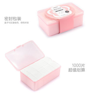 Bông tẩy trang miniso Nhật Bản (1000 tờ)