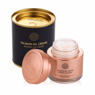 KEM DƯỠNG TRỨNG CÁ HỒI TRẮNG DA, TRỊ MỤN, DƯỠNG ẨM, CHỐNG LÃO HÓA CRE8SKIN SALMON OIL- CHÍNH HÃNG HÀN QUỐC