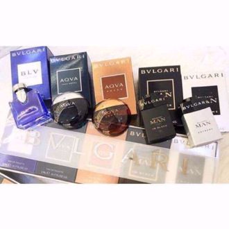 Bộ 5 chai nước hoa Bvlgari cho nam