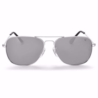 Kính mát Winstonne Men's Polarised Christoff Sunglasses - Silver(Xách tay chính hãng) -HẾT HÀNG