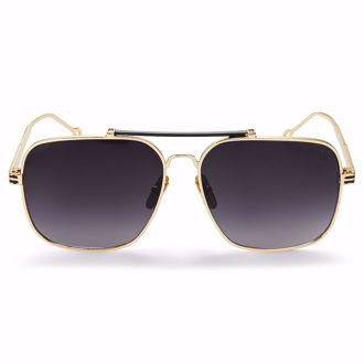 Kính mát Winstonne Men's William Sunglasses - Gold(Xách tay chính hãng)