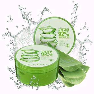 Hình ảnh củaGel Lô Hội Nature Republic Aloe Vera 92% Soothing 300ml- Hàn Quốc