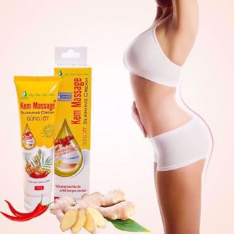 Hình ảnh củaKem Massage Tan Mỡ Slimming Cream Gừng/Ớt