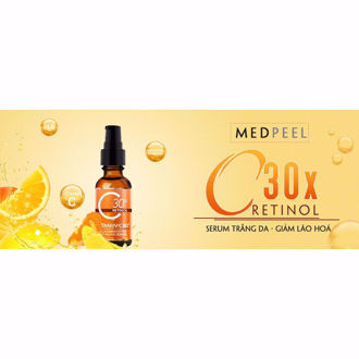 Serum Trắng Da Chống Lão Hóa Medpeel Retinol Vitamin C 30x  (Xách Tay Chính Hãng)-HẾT HÀNG