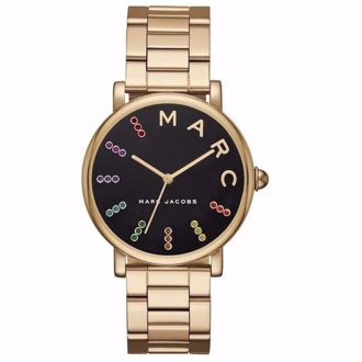 Hình ảnh củaĐồng Hồ Marc Jacobs Multicolor Classic Gold-tone Three-Hand 36mm (Xách Tay Chính Hãng)