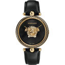 Hiển thị chi tiết ĐỒNG HỒ DÂY DA VERSACE BLACK PALAZZO EMPIRE WATCH NỮ  CAO CẤP Hình ảnh củaĐỒNG HỒ DÂY DA VERSACE BLACK PALAZZO EMPIRE WATCH NỮ  CAO CẤP