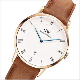 ĐỒNG HỒ DW DANIEL WELLINGTON DÂY DA NAM CAO CẤP (MÁY NHẬT)