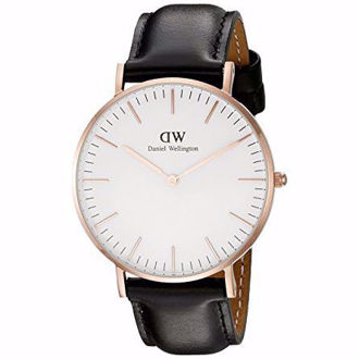 Hình ảnh củaĐỒNG HỒ DW DANIEL WELLINGTON DÂY DA NAM CAO CẤP (MÁY NHẬT)